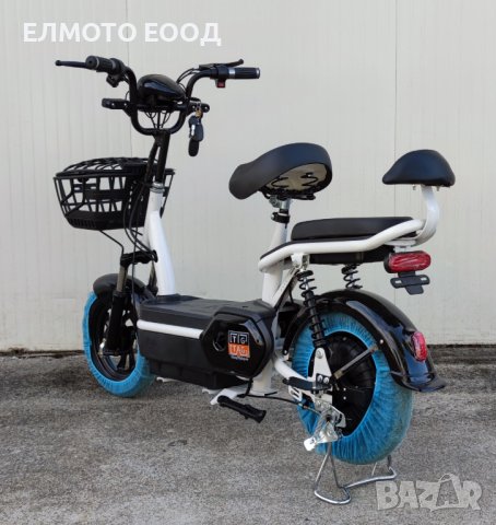 Електрически скутер модел В12 в черен цвят , снимка 7 - Мотоциклети и мототехника - 42185427