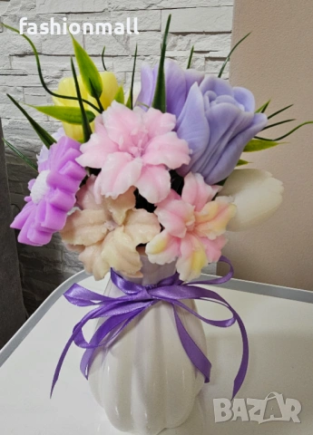 Букет "Лалета", снимка 3 - Декорация за дома - 53863497