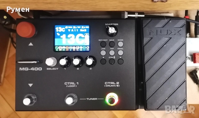 Продавам процесор NUX MG 400, снимка 2 - Китари - 53542522