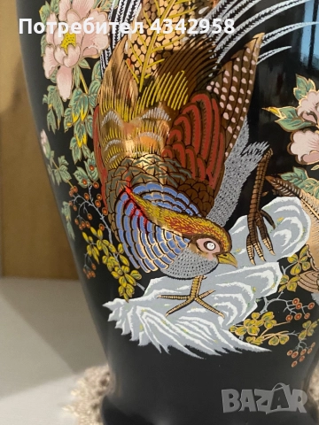 Винтидж. Порцеланова ваза от Италия., снимка 4 - Антикварни и старинни предмети - 52193717