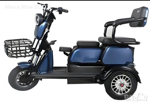 Електрическа триколка, снимка 5 - Мотоциклети и мототехника - 44265665