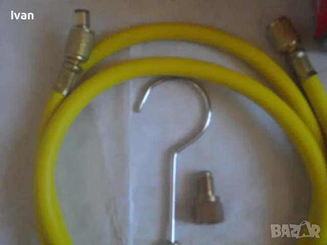 НОВ Комплект МАНОМЕТРИ ЗА ЗАРЕЖДАНЕ С ФРЕОН на автоклиматици проверка и тест МАНОМЕТРИЧЕН БЛОК , снимка 9 - Други инструменти - 47614114