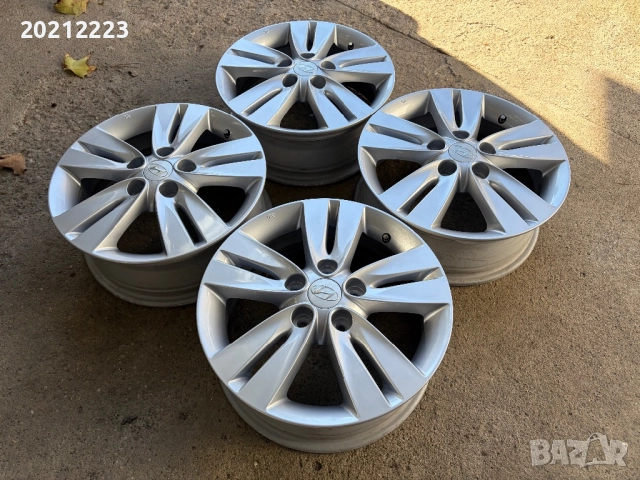 4 броя алуминиеви джанти за Hyundai IX20 16, снимка 6 - Гуми и джанти - 46633953