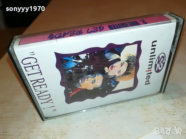 2 UNLIMITED GET READY-КАСЕТА 2111221611, снимка 5 - Аудио касети - 38746772