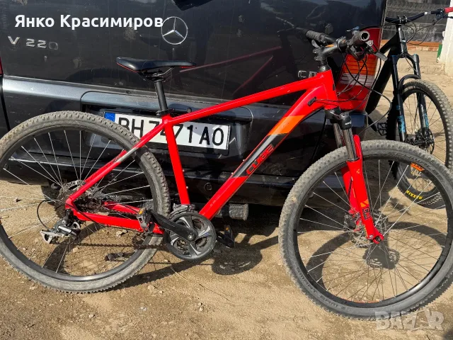Алуминиев велосипед Cube 27.5     , снимка 4 - Велосипеди - 56409340