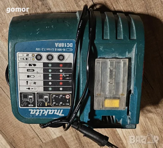 Оригинално бързо зарядно Makita DC18RA, 7.2–18V, Li-Ion/Ni-MH, снимка 11 - Оригинални зарядни - 55806806