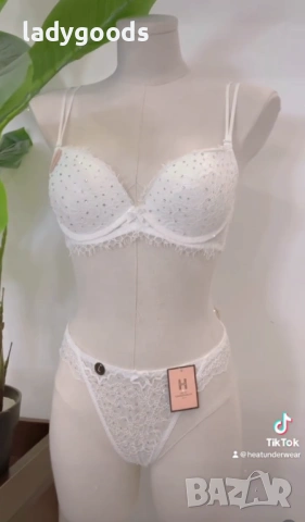 Комплект от сутиен и бикина.Модел 016., снимка 7 - Бельо - 53698249