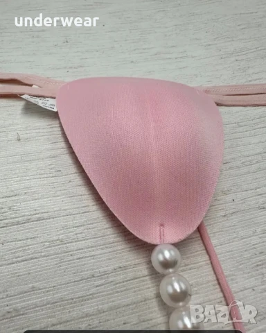 Прашки вагина с перли, снимка 2 - Бельо - 50860786