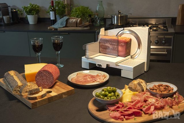 Слайсер Emerio "Made in EU" MS-125001, универсално острие от неръждаема стомана, снимка 3 - Други - 39969756