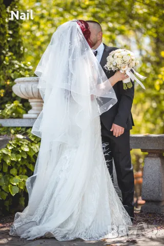 Рокля официална сватбена булчинска бална, снимка 3 - Рокли - 49512861