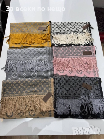 Christian Dior🔝Louis Vuitton Шал С 2 Лица 100% Кашмир - Налични Различни Цветове Код SK369, снимка 3 - Шалове - 52853911