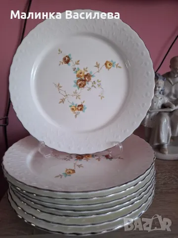 Чинии костен порцелан , снимка 6 - Чинии - 50299636