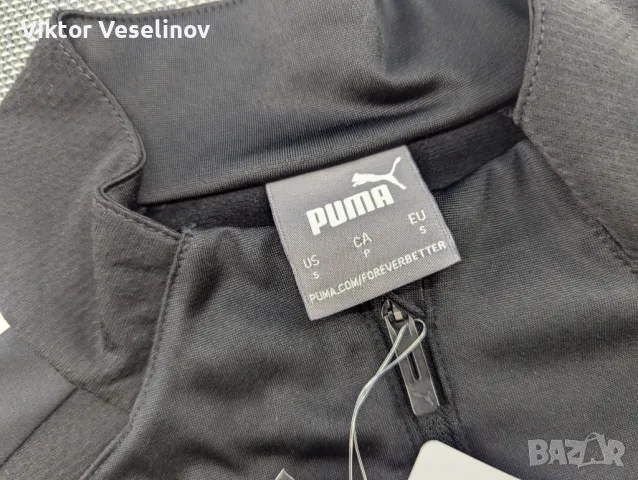 НОВО PUMA Мъжка Блуза с Дълъг Ръкав Размер S Спортна Еластична, снимка 8 - Тениски - 49666790
