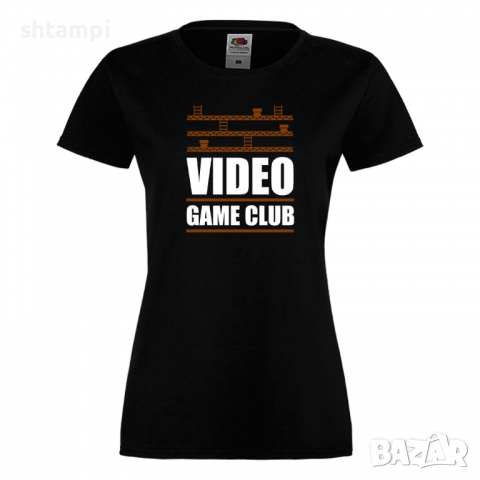 Дамска тениска Video Game Club, снимка 9 - Тениски - 36192953