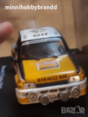 Renault 5 turbo 1981.Rally Monte Carlo. Ragnotti - Andrie.1.43 ixo /Deagostini ., снимка 9 - Колекции - 41967290