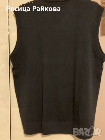 Мъжки Коледен елек, М, снимка 3 - Блузи - 48525049