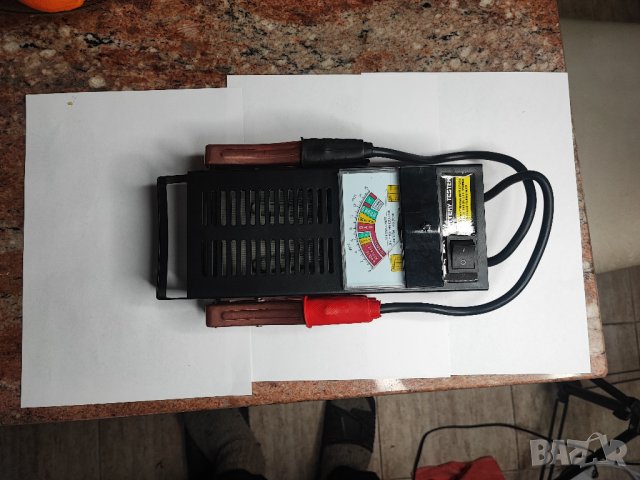 Товарна вилка. аналогов  тестер за  акумулаторни батерии 12, 6V.Battery Tester, снимка 8 - Други инструменти - 39416896