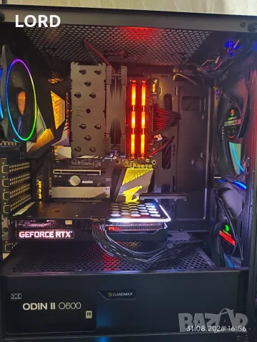 Геймърски i9 9900K, RTX 3060Ti 8GB, RAM 16GB DDR4 3466, SSD 512GB NVME