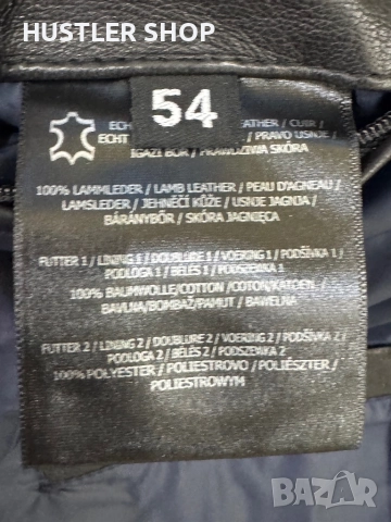Мъжко яке от естествена кожа BUGATTI.Размер XL, снимка 9 - Якета - 52540420