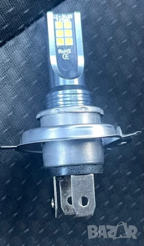 H4 120W!!! 12v led лед крушки 2бр.