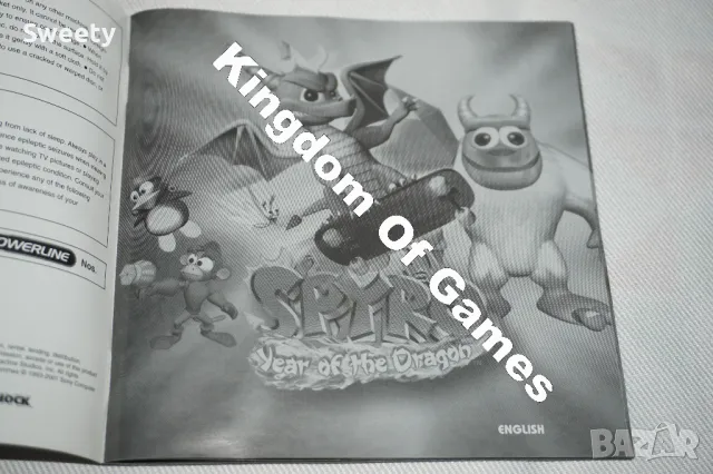 Игра за PS1 Spyro: Year of the Dragon ТЕСТВАНА И РАБОТЕЩА, снимка 10 - Игри за PlayStation - 49475113