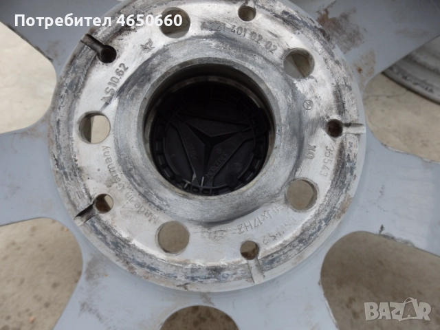 17 цолови алуминиеви джанти за Мерцедес (Mercedes)., снимка 7 - Гуми и джанти - 52611076