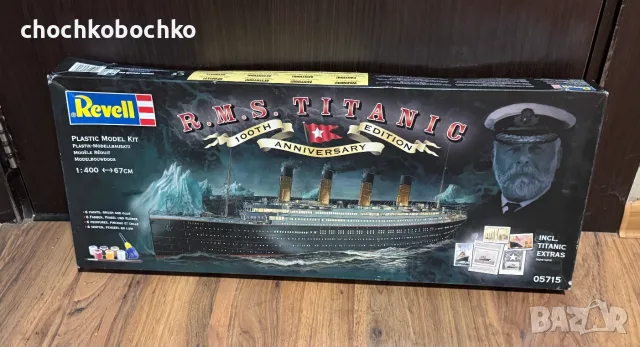 Revell Сглобяем модел конструктор Кораб Титаник 100 години