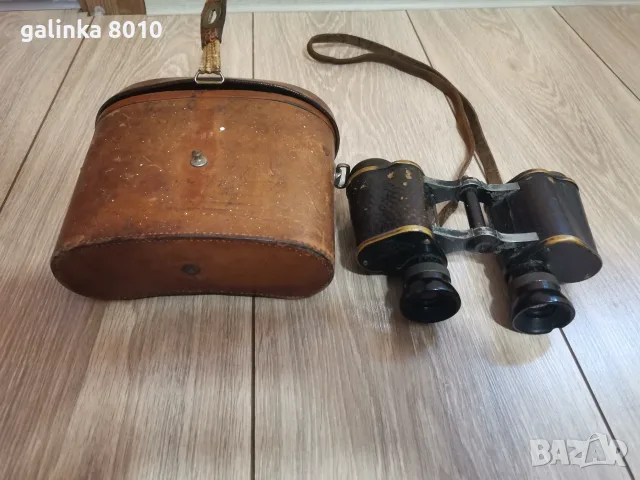 Стар Немски бинокъл със скала първс световна война