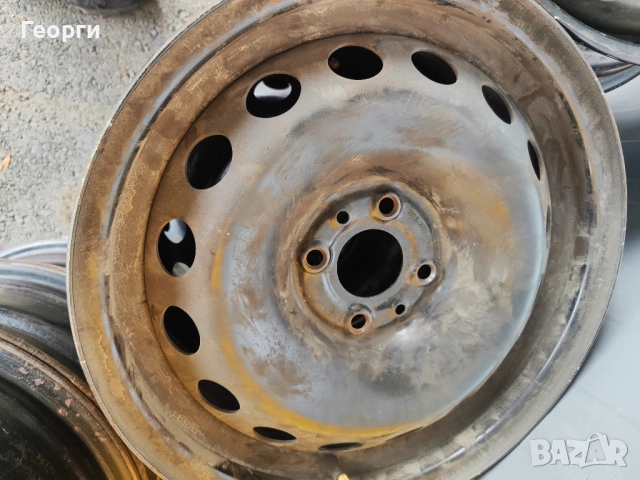 4бр.железни джанти за Opel 16цола, снимка 6 - Гуми и джанти - 53666811