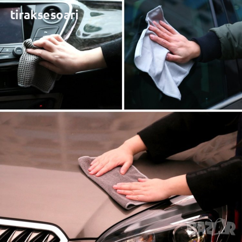 Комплект за почистване на автомобили 9 части FORSAGE, снимка 2 - Аксесоари и консумативи - 44642403