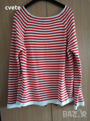 Дамски пуловер 100% памук, снимка 4 - Блузи с дълъг ръкав и пуловери - 40250677