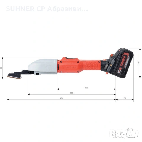 SUHNER AMG 6-RL – Шлайф пила, снимка 5 - Шлайфмашини - 53346207