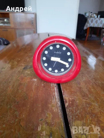 Стар часовник,будилник Ruhla #6, снимка 1