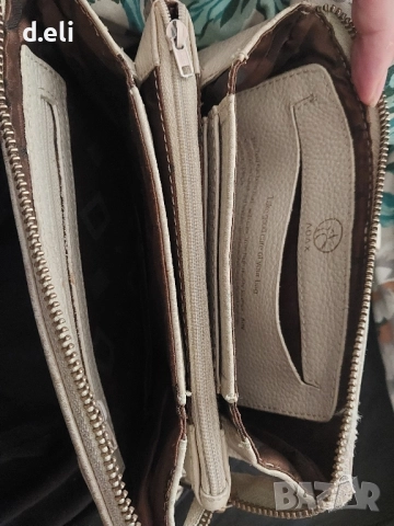 COACH и ADAX Original 100% Кожа Голям функционален портфейл, снимка 7 - Портфейли, портмонета - 52248727