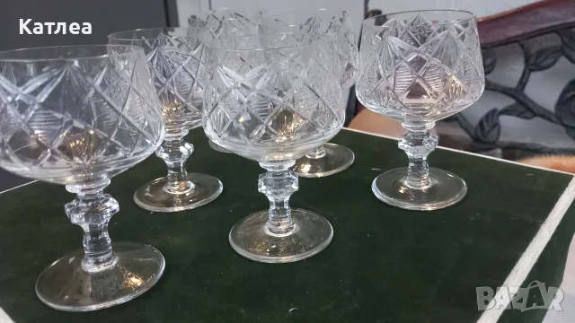 Кристални чаши Ропотамо , снимка 4 - Чаши - 55888013