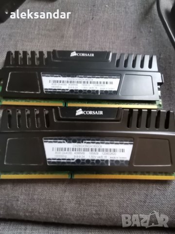 Продавам рам памет DDR3. corsair 8GB , снимка 1 - RAM памет - 34801202