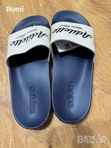 Унисекс нови оригинални чехли  adidas adilette ! 42,43,44 н, снимка 8 - Мъжки чехли - 48435485