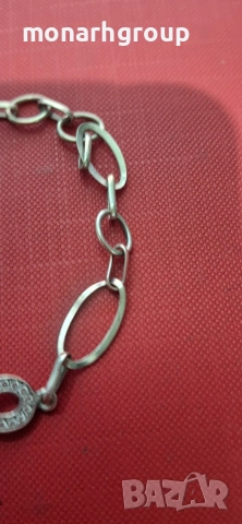 Сребърна гривна, снимка 3 - Гривни - 52808492