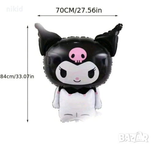 Kuromi Куроми голям фолио фолиев балон хелий или въздух парти, снимка 2 - Други - 50969304