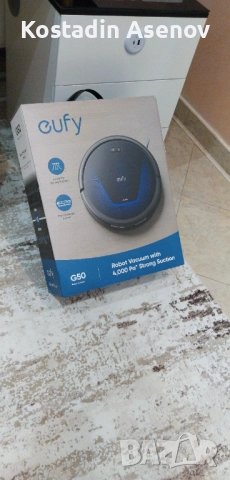 Робот прахосмукачка Eufy G50 - чисто нова, снимка 2 - Прахосмукачки - 52908538