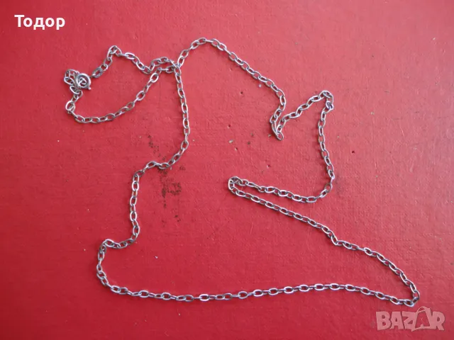 Невероятна сребърна верижка колие 10, снимка 4 - Колиета, медальони, синджири - 47464373