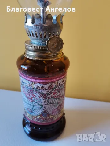 Стъклена газена лампа 