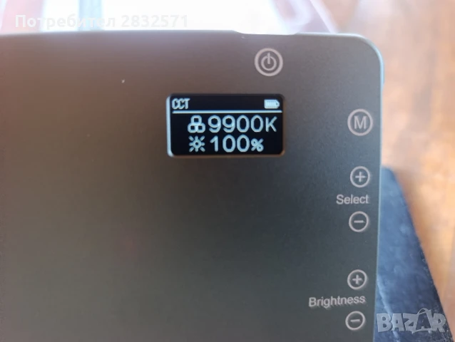 LED видео лампа с мини панел за професионални DSLR камери. , снимка 3 - Лед осветление - 50969146