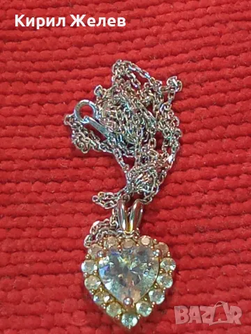 НЕЖНО СРЕБЪРНО КОЛИЕ със СКЪПОЦЕНЕН МАРКОВ СРЕБЪРЕН МЕДАЛЬОН СРЕБРО 925 с ПОЗЛАТА и ЦИРКОНИ 45714, снимка 13 - Колиета, медальони, синджири - 46265792