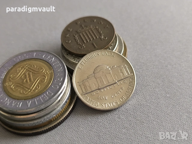 Монета - САЩ - 5 цента | 1995г.
