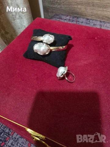 Гривна и пръстен, снимка 2 - Бижутерийни комплекти - 51821310