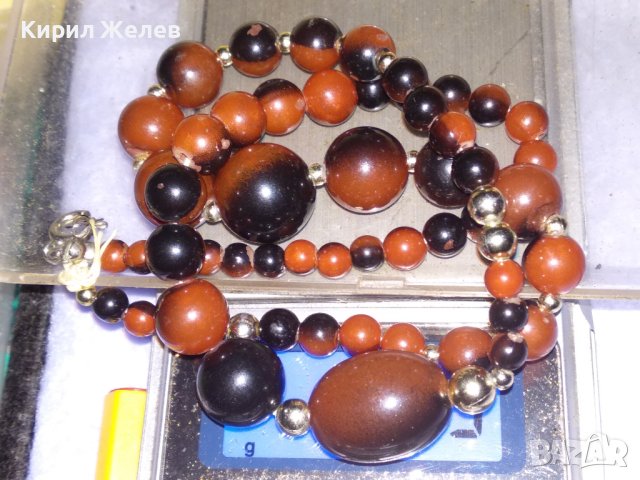 СТАР РЕТРО АРТ ДЕКО СТИЛ ГЕРДАН ЦВЕТЕН ЧЕШКИ КРИСТАЛ и ЗЛАТИСТИ МЪНИСТА 38857, снимка 17 - Антикварни и старинни предмети - 41861523