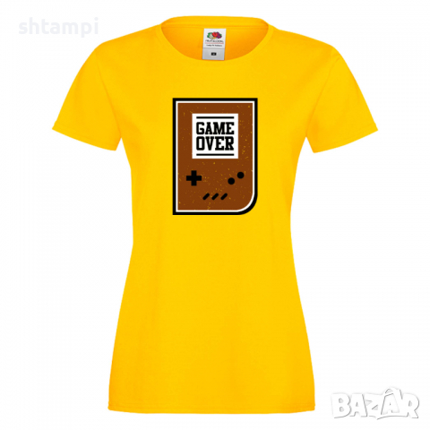 Дамска тениска Game Over,Игра,Игри, снимка 7 - Тениски - 36191069