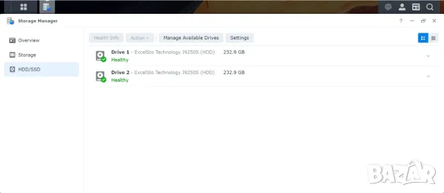 Synology DS218 play NAS server, снимка 6 - Външни хард дискове - 56121943
