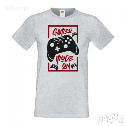 Мъжка тениска Gamer Mode On, снимка 5 - Тениски - 36193219